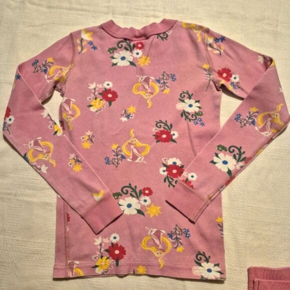 Hanna Andersson girls size 140 or 10 Disney pink pajama set, GUC for fade - Picture 7 of 12